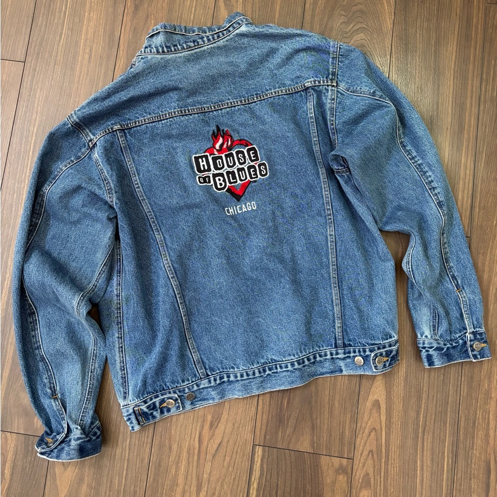 House of Blues Chicago Denim Jacket - Blue